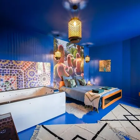 Luxury Jardin Majorelle Paris Orly Avec Jacuzzi Apartment